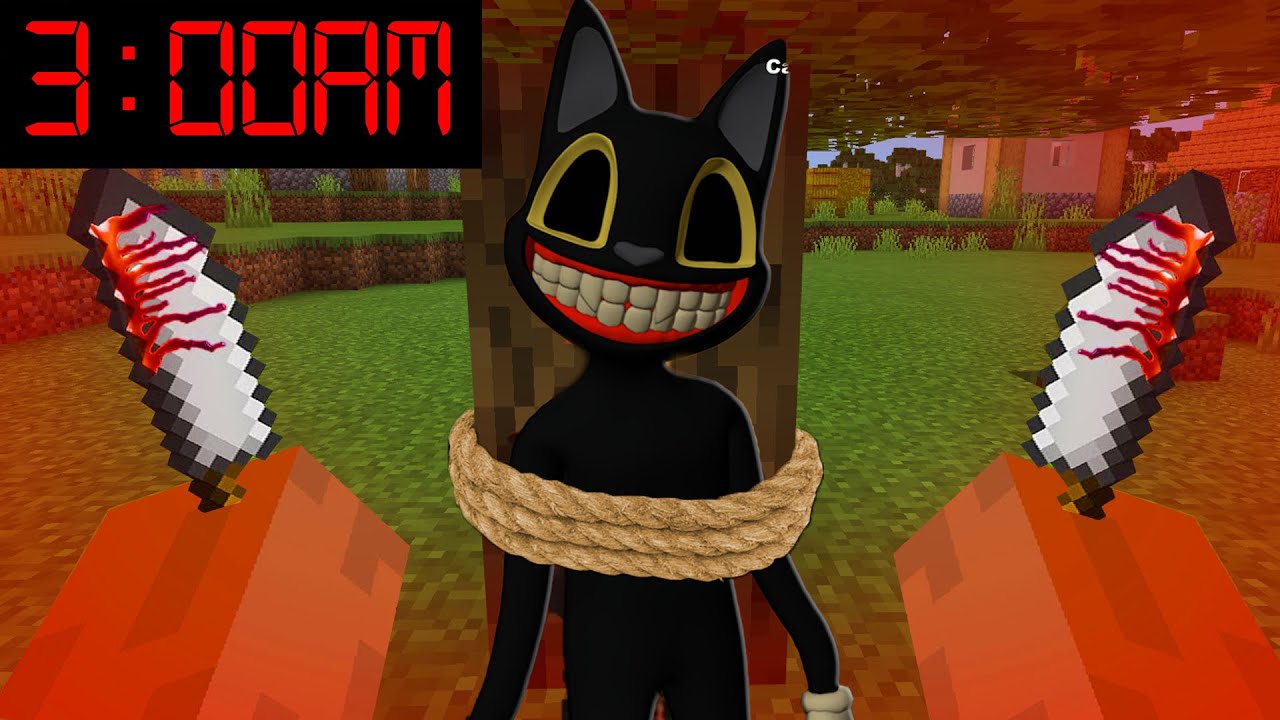 Minecraft : I TRAPPED CARTOON CAT!(Ps3/Xbox360/PS4/XboxOne/PE/MCPE)