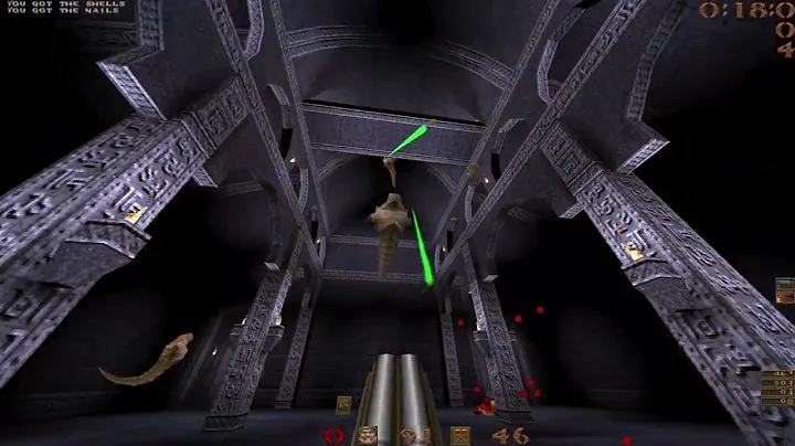 Quake - 3-player Easy Run of ikspq2 by Chambers, brainfluid, & Sphere in 0:33