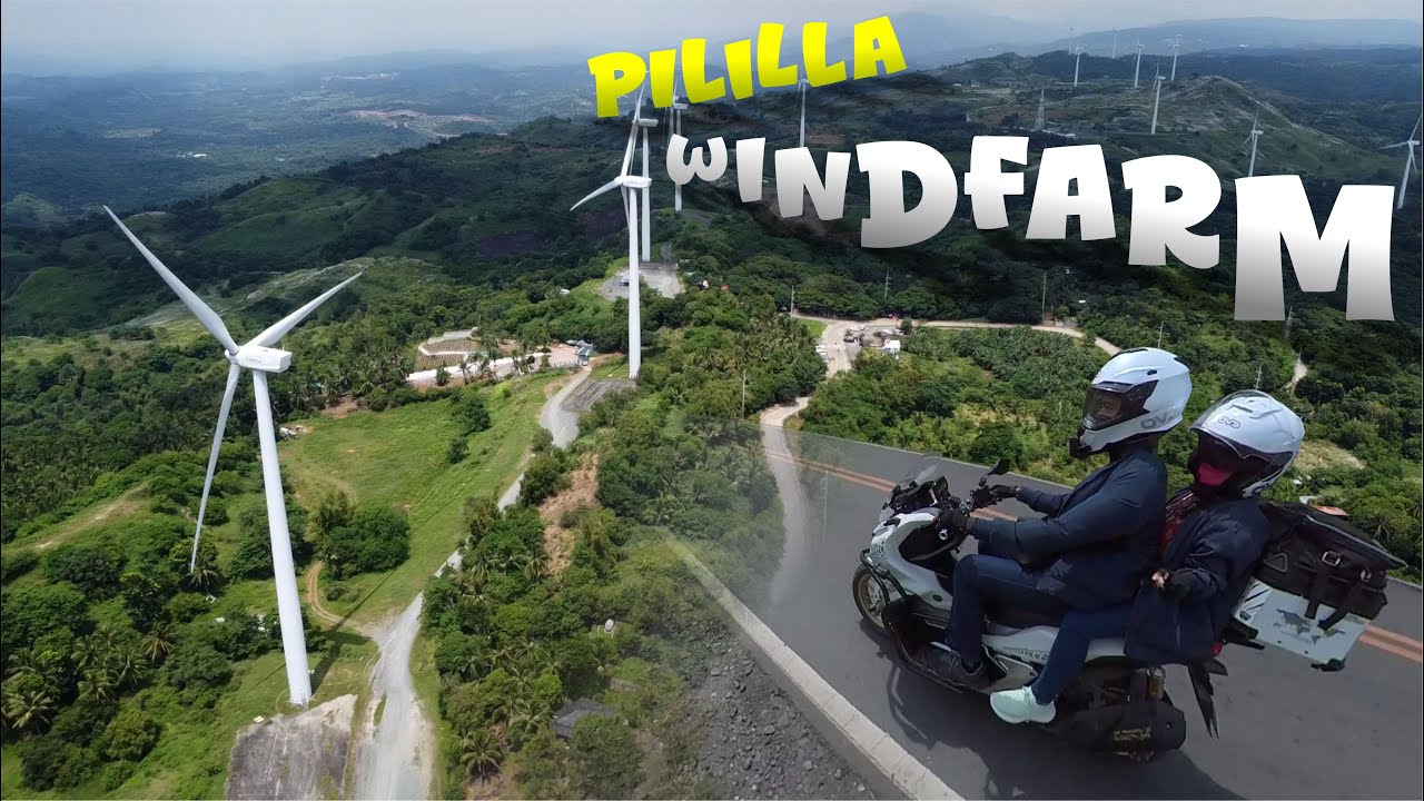 PILILLA WINDMILL FARM: Breathtaking view of 27 giant wind turbines in Pililla Rizal