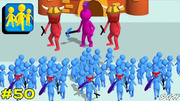 Join Clash 3D - All Levels Gameplay Walkthrough (iOS, Android) Part 50 | Level 491 - 500