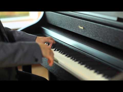 HP508 Digital Piano: Roman nepi tancok (Béla Bartók) Performed by Miyuji Kaneko