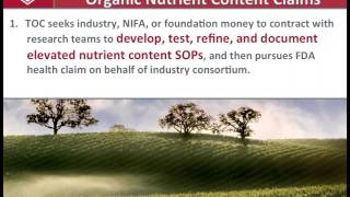 The Benefits of Organic Agriculture