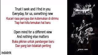 Metallica - Nothing Else Matters | Lirik Terjemahan