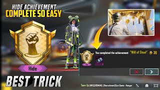 Easy Way To Complete ( WILL OF Steel ) Hide Achievement | Used New Trick For 1800 Health | PUBGM screenshot 4