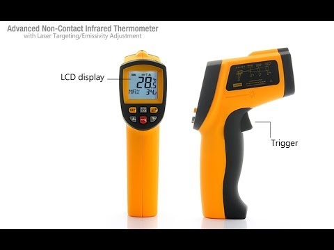 Medidor de Temperatura Laser sin Contacto