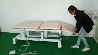 3 fold premium quality high low physical therapy couch