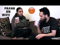 Telling my Wife HER FOOD SUCKS PRANK!!! | Amena and Elias