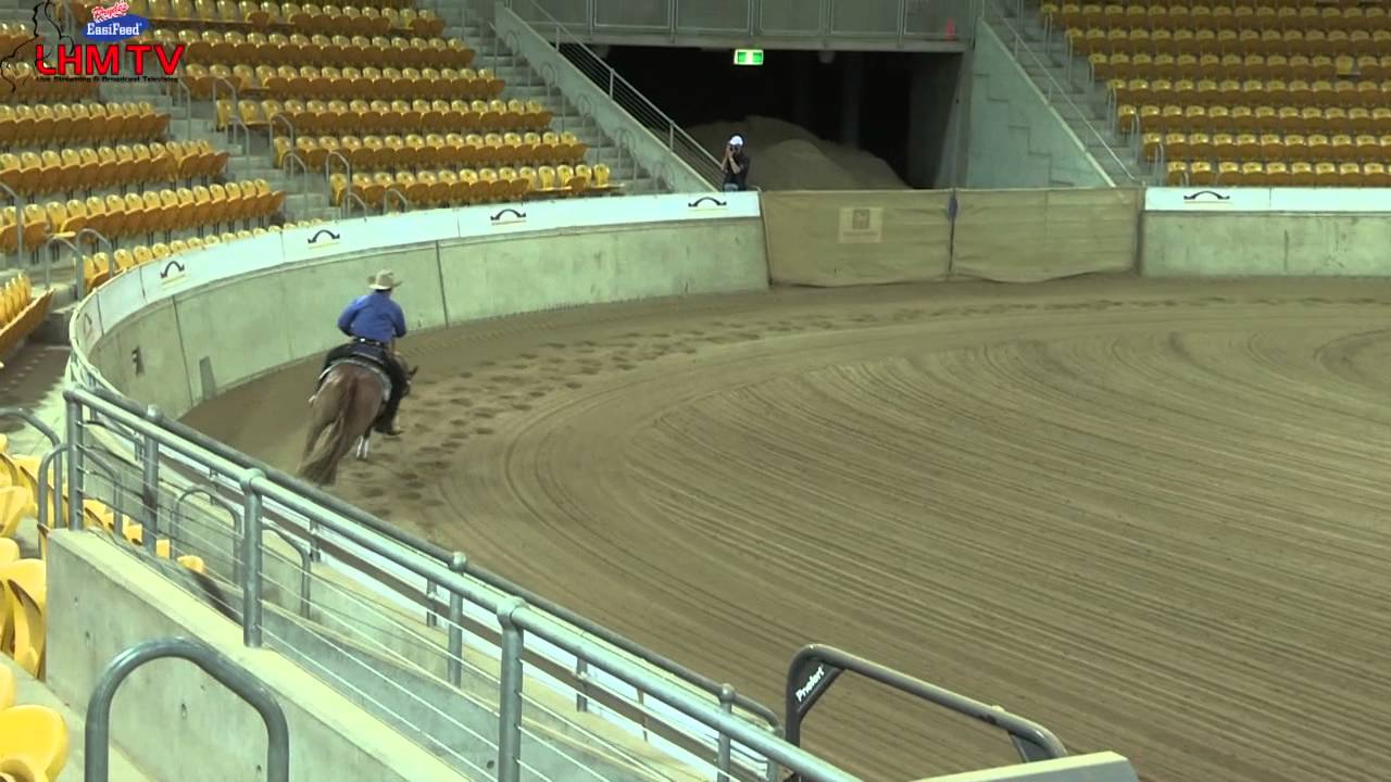 Shaun Saunders & A Hollywood Whiz  - Reserve Champion- Gold Buckle Open Futurity