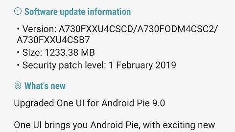 Samsung Galaxy A8 & A8+ Getting Android Pie Update
