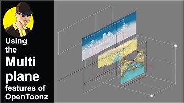 Using multi planes in OpenToonz - an OpenToonz Tutorial