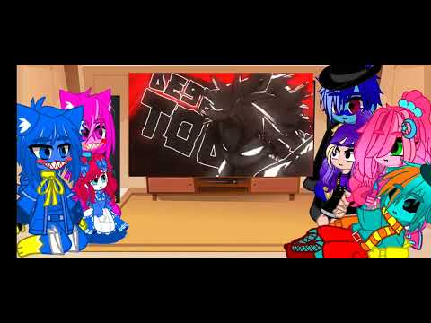 °•Personagens de Poppy Playtime reagindo ao rap Do Paraíso ao Inferno (Player as Rudo Surebrec)•°
