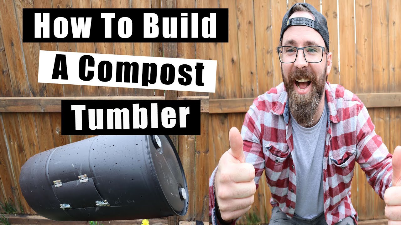 DIY Compost Tumbler Bin [Reliable & Cheap] YouTube