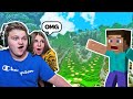 I Went On A Minecraft DATE With Piper Rockelle **FUNNY CHALLENGE** 💎⛏️ | Mad Panda