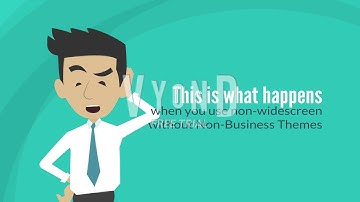 [Vyond] This is what happens when you use non-widescreen without Non-Business Themes