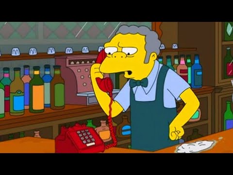 The Simpsons: Prank Calls Moments Season 1-34 (Movie & Crossovers