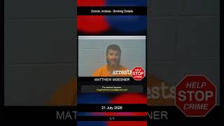 Dubois Indiana Booking Records - 21 July 2026