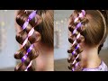 4 strand braid with ribbon! Incredibly beautiful and simple!