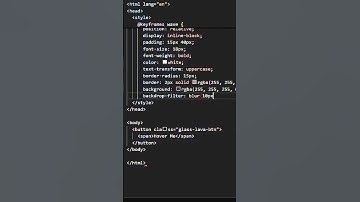 “Glassmorphic Wave Button” #coding #webdevelopment #webdesign #css #cssanimation #html #javascript