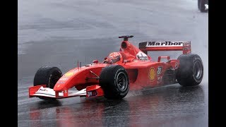 MICHAEL SCHUMACHER DANCE IN THE CHAOS OF MALAYSIA 2001