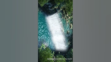 D&D | Forest Falls Part 3 No Grid | Animated Battle Maps