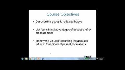 The Acoustic Reflex: New Perspectives on an Old Test