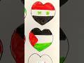 Drawing The Flag Of Palestine 🇵🇸 and Syria 🇸🇾 #kuwait #iraq #iran #palestine #indonesia #algerie