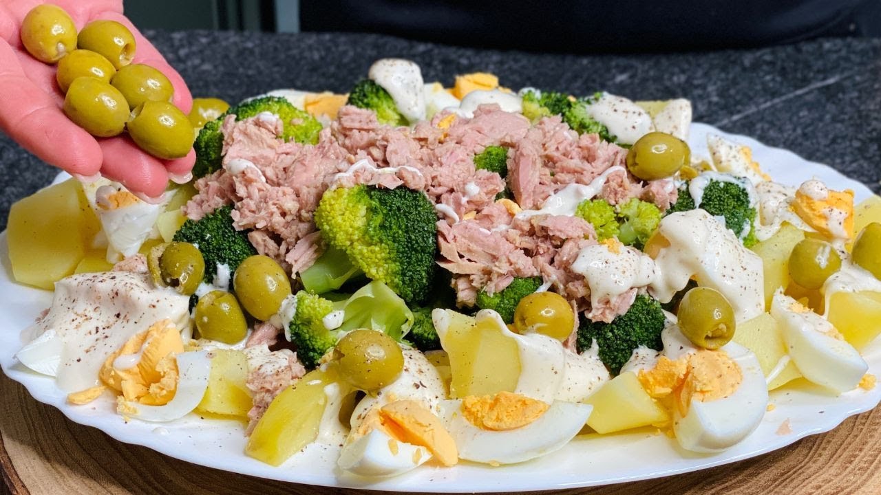 Ensalada De Invierno Rápida Y Sabrosa / Ensalada Deliciosa Y Fácil De Preparar
