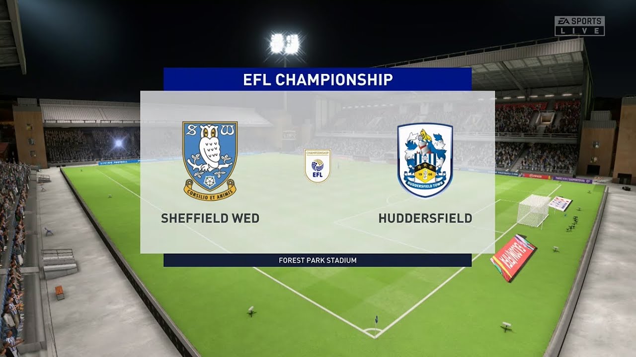 Sheffield Wednesday vs Huddersfield | EFL Championship (15/07/2020) | Fifa 20