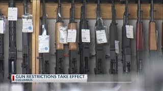 Columbus gun restrictions now in effect