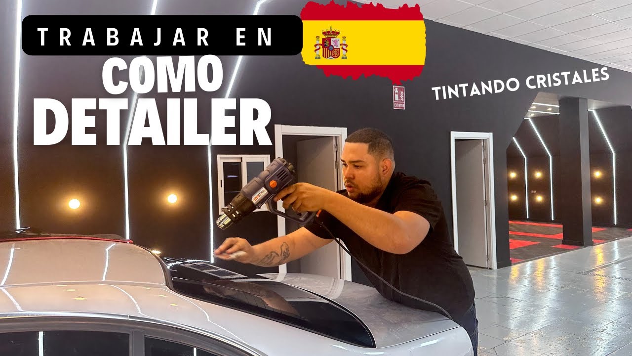 trabajar en España como DETAILER de coches | Entrevista con Autonomo colombiano