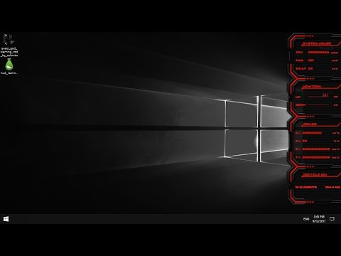 HUD theme for Windows 10 |Windows customization