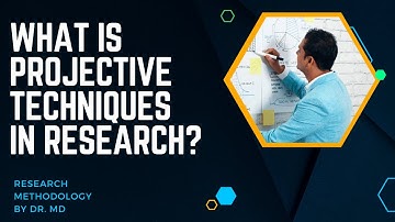 What is projective technique in research?
