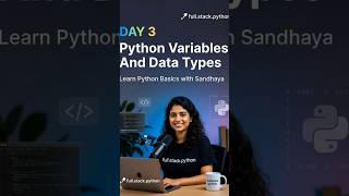 Learn Python Variables & Data Types in Minutes | Day 3 🐍#python #learnpython #coding #programming