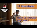 12 Maddede Snowboard ile Slalom ve S Dönüşler Nasıl Yapılır?