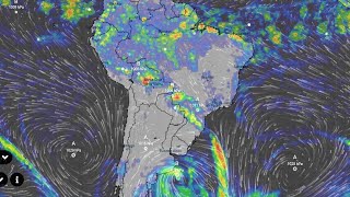 ATENÇÃO SEMANA MUITA CHUVA E TEMPORAIS CALOR CICLONE EXTRATROPICAL/ MASSA DE AR FRIO DE 03 A 10 2026