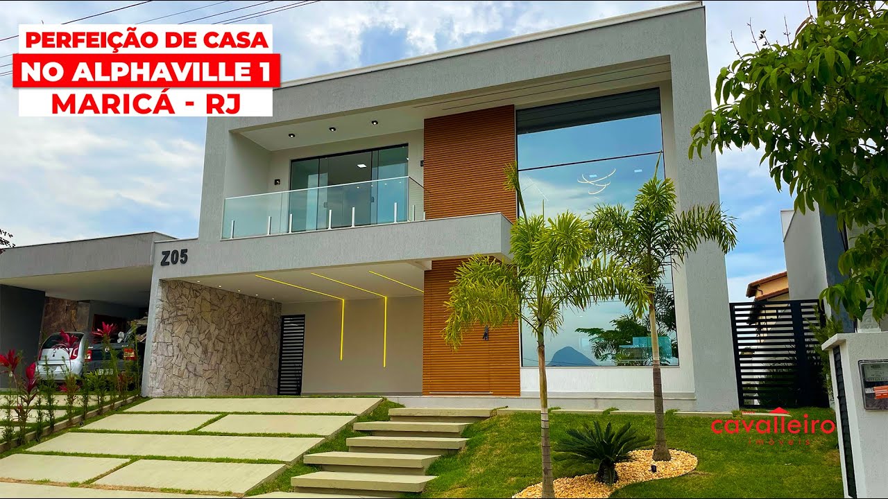 PERFEIÇÃO NO ALPHAVILLE MARICÁ |4 QUARTOS SENDO 3 SUÍTES, HIDRO, PISCINA C/ JACUZZI E ÁREA GOURMET 💎