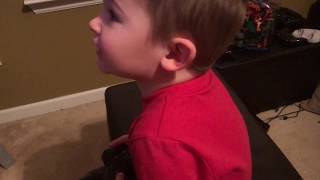 Caught my 3 year old nephew playing GTA5 (his parents thought he was just pushing buttons).