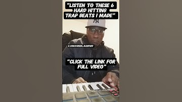 6 Hard-hitting Trap Beats I Produced  #rap #producer  #newmusic #hiphop #rapper  #trap #trapproducer