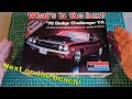 Unboxing 1970 Dodge Challenger T/A 1/24 Monogram Vintage Model Kit Review #plasticmodel #modelcars
