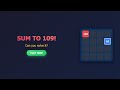 Fun Sum to 109! #riddle #game #games #puzzle #funny #puzzlegame #gridgame #braingames #brainteaser