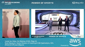 SSAC24: Inside the Glass: the Making of NHL Edge IQ