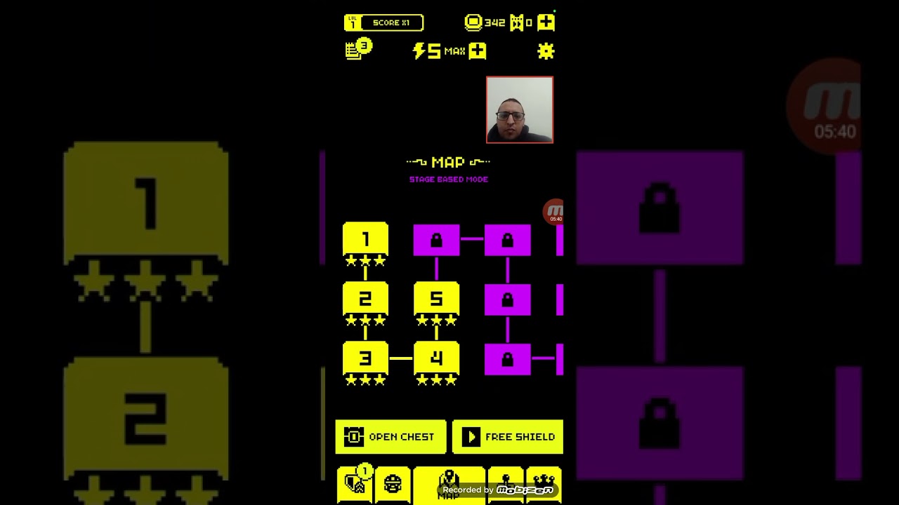 Tomb of the Mask - Gameplay Fun pixelated arcade video game 