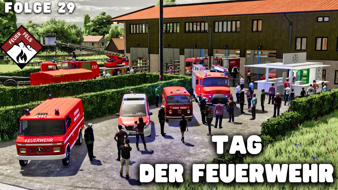 Feuerfels - Der große TAG DER FEUERWEHR! Mein vorletzter Tag in Feuerfels! 😭