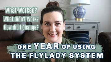 One Year of Using the Flylady System