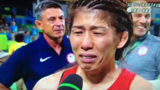【リオ五輪】吉田沙保里が銀メダル獲得後涙のインタビュー。「金メダル取れなくてごめんなさい」「日本選手の主将として金メダル取らなくてはいけなかった」 三瓶宏志 検索動画14 【リオ五輪】吉田沙保里が銀メダル獲得後涙のインタビュー。「金メダル取れなくてごめんなさい」「日本選手の主将として金メダル取らなくてはいけなかった」 三瓶宏志 検索動画 14