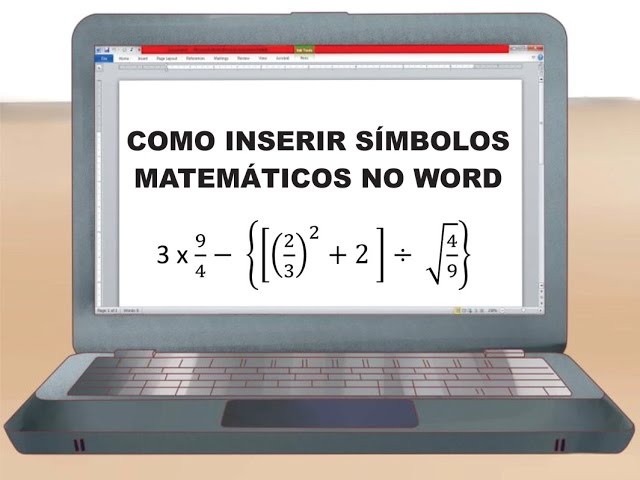 Como colocar símbolos matemáticos no Word [Raiz, Fração, etc