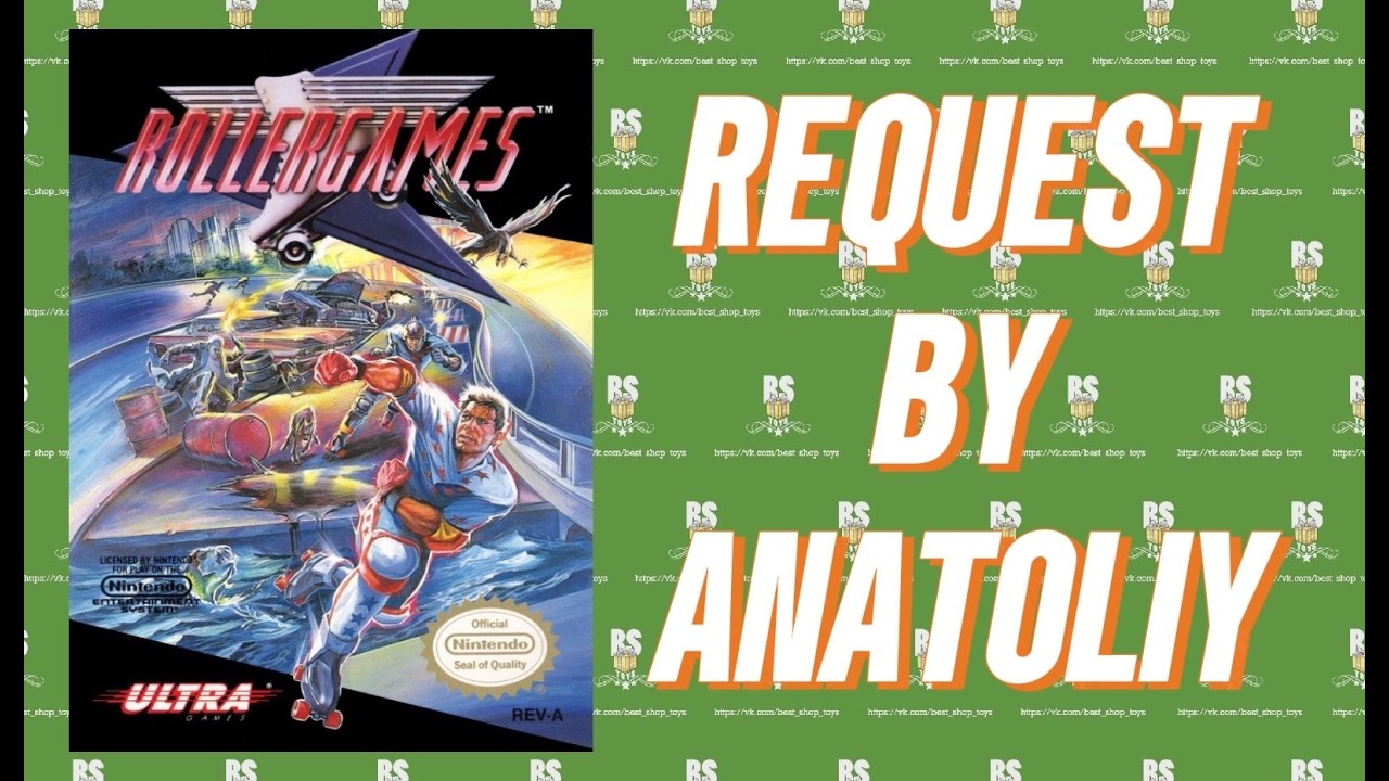 ROLLERGAMES (NES) / REQUEST BY ANATOLIY - СТРИМ 1270