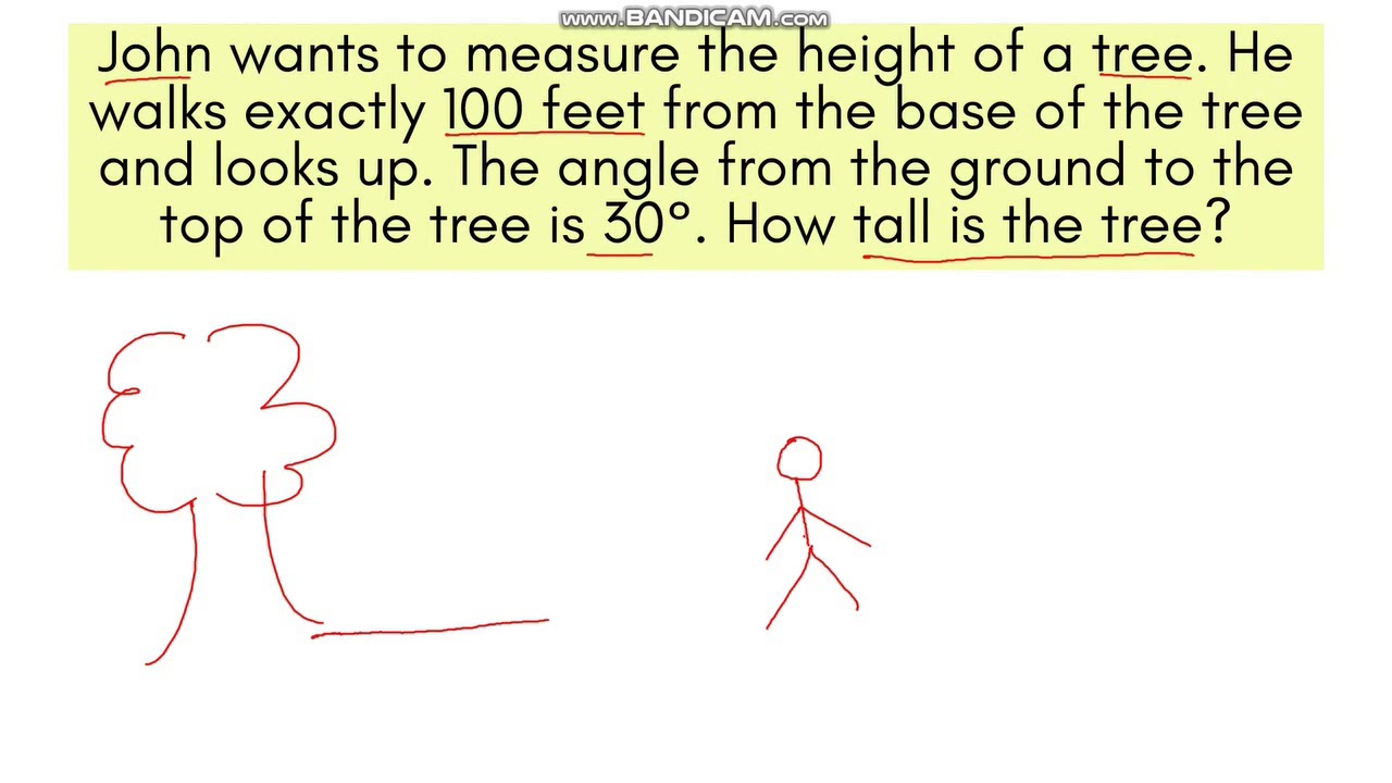 29 - Angle of Elevation part 1 - YouTube