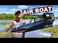 Crazy rc air boat  pro boat aerotrooper 25 brushless rc boat  thercsaylors