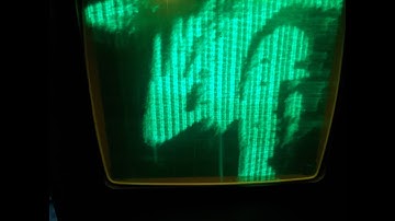 Analog oscilloscope as display using VGA